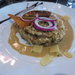 Mushroom risotto w/ foie gras