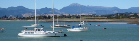 Mapua Harbor and Rabbit Island