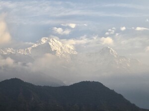 Annapurna South and Machapuchare