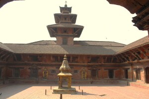 Palace courtyard